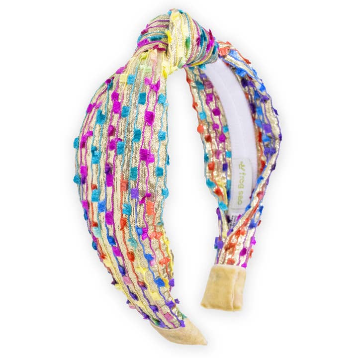 Kids Knot Headband - Confetti Hair Accessories For Girls